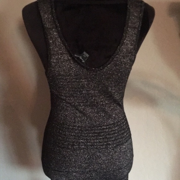 Black and gold shimmer dress - Picture 4 of 6